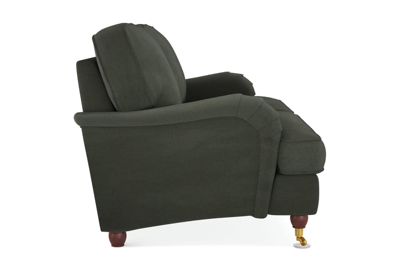 Howard Lyx 3-personers Manchestersofa - Mørkegrøn - Møbler - Sofaer - Howard sofa