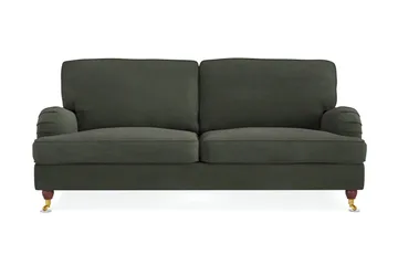 Howard Lyx 3-personers Manchestersofa - Mørkegrøn - Møbler - Sofaer - Howard sofa