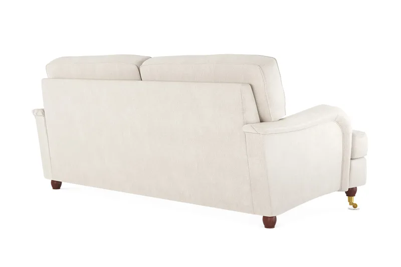 Howard Lyx 3-personers Fløjlssofa - Cremehvid - Møbler - Sofaer - Howard sofa