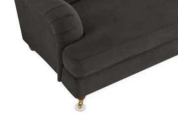 Howard Lyx 4-personers Manchestersofa - Mørkegrå - Møbler - Sofaer - Howard sofa