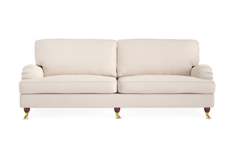 Howard Lyx 4-personers Manchestersofa, Beige