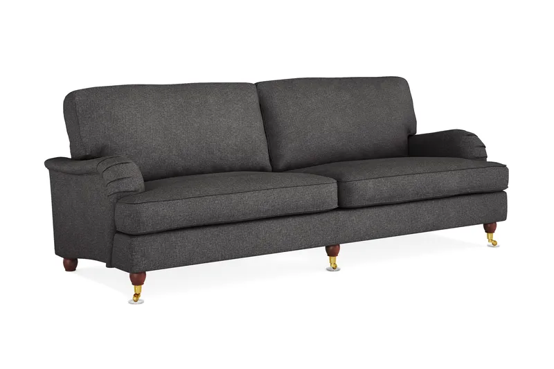 Howard Lyx 4-personers Stofsofa - Mørkegrå - Møbler - Sofaer - Howard sofa
