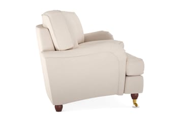 Howard Lyx 4-personers Svunget Manchestersofa - Beige - Møbler - Sofaer - Howard sofa