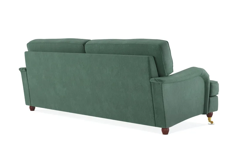Howard Lyx 4-personers Fløjlssofa - Mørkegrøn - Møbler - Sofaer - Howard sofa