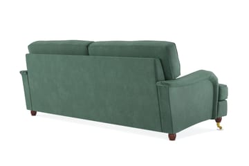 Howard Lyx 4-personers Fløjlssofa - Mørkegrøn - Møbler - Sofaer - Howard sofa