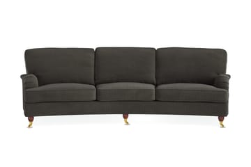 Howard Lyx 4-personers Svunget Manchestersofa - Mørkegrå - Møbler - Sofaer - Howard sofa