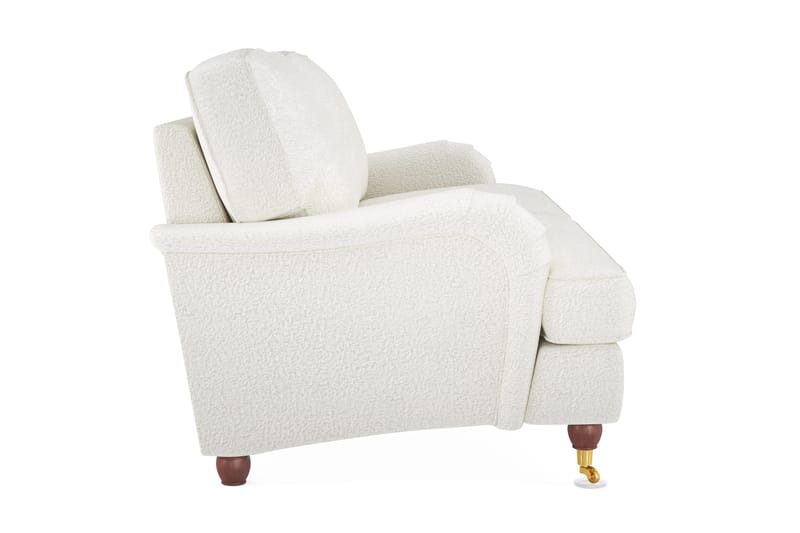 Howard Lyx 4-personers Sofa i Bouclé - Hvid - Møbler - Sofaer - Howard sofa