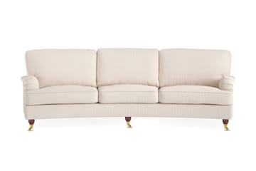 Howard Lyx 4-personers Svunget Manchestersofa - Beige - Møbler - Sofaer - Howard sofa