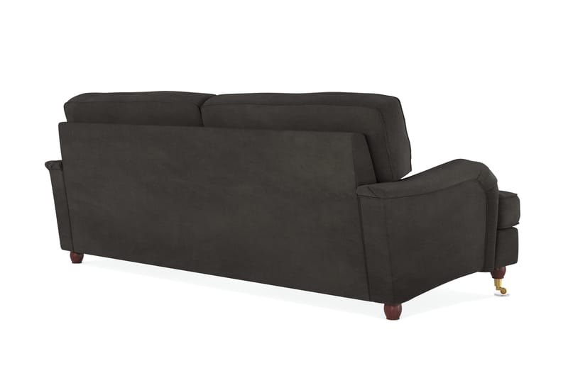 Howard Lyx 4-personers Manchestersofa - Mørkegrå - Møbler - Sofaer - Howard sofa
