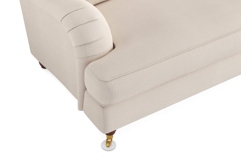 Howard Lyx 4-personers Manchestersofa - Beige - Møbler - Sofaer - Howard sofa