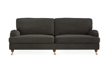 Howard Lyx 4-personers Manchestersofa - Mørkegrå - Møbler - Sofaer - Howard sofa