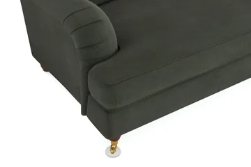 Howard Lyx 4-personers Manchestersofa - Mørkegrøn - Møbler - Sofaer - Howard sofa