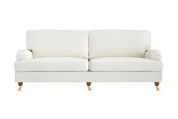 Howard Lyx 4-personers Sofa i Bouclé - Hvid - Møbler - Sofaer - Howard sofa