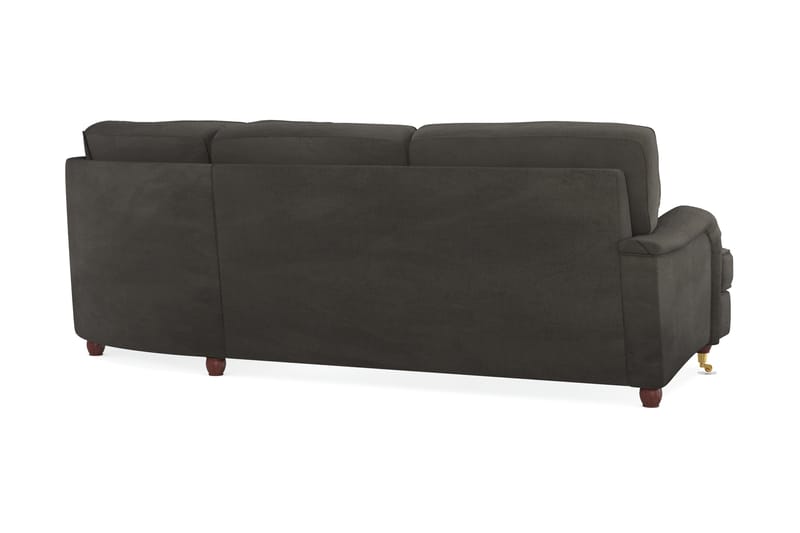Howard Lyx 6-personers Højrevendt L-formet Hjørnesofa i Manchester - Mørkegrå - Møbler - Sofaer - Howard sofa
