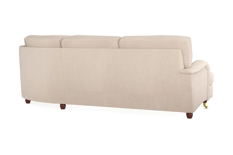 Howard Lyx 6-personers Højrevendt L-formet Hjørnesofa i Stof - Beige - Møbler - Sofaer - Howard sofa