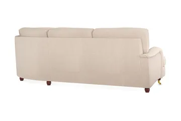Howard Lyx 6-personers Højrevendt L-formet Hjørnesofa i Stof - Beige - Møbler - Sofaer - Howard sofa