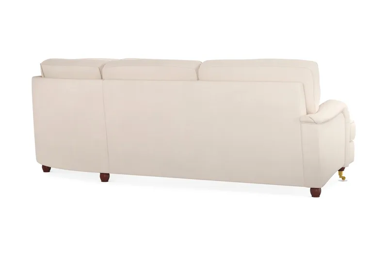 Howard Lyx 6-personers Højrevendt L-formet Hjørnesofa i Manchester - Beige - Møbler - Sofaer - Howard sofa