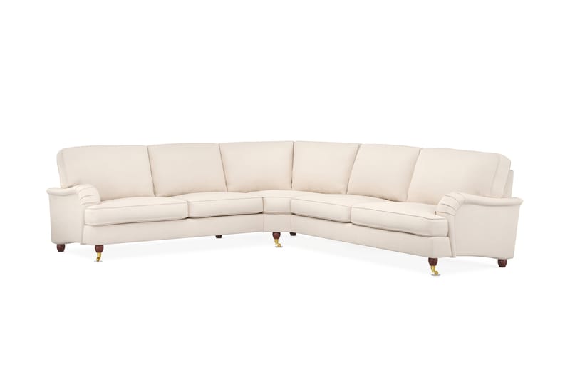 Howard Lyx 6-personers Venstrevendt L-formet Hjørnesofa i Manchester, Beige