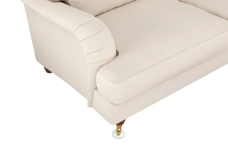 Howard Lyx 6-personers Højrevendt L-formet Hjørnesofa i Manchester - Beige - Møbler - Sofaer - Howard sofa