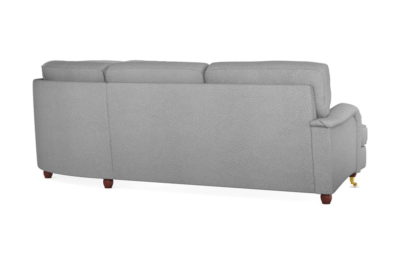 Howard Lyx 6-personers Venstrevendt L-formet Hjørnesofa i Stof - Lysegrå - Møbler - Sofaer - Howard sofa