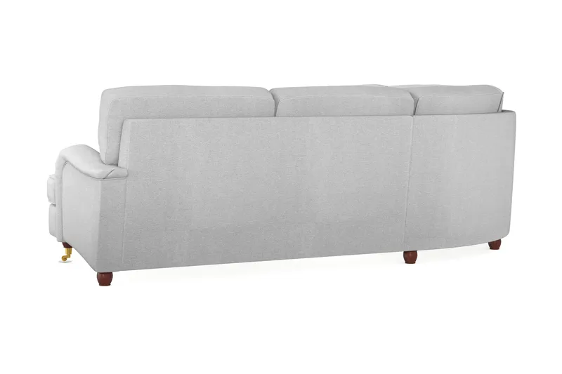 Howard Lyx 6-personers Venstrevendt L-formet Hjørnesofa i Stof - Lysegrå - Møbler - Sofaer - Howard sofa