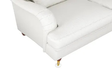 Howard Lyx 6-personers Højrevendt L-formet Hjørnesofa i Bouclé - Hvid - Møbler - Sofaer - Howard sofa