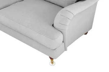 Howard Lyx 6-personers Venstrevendt L-formet Hjørnesofa i Stof - Lysegrå - Møbler - Sofaer - Howard sofa