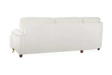 Howard Lyx 6-personers Venstrevendt L-formet Hjørnesofa i Bouclé - Hvid - Møbler - Sofaer - Howard sofa