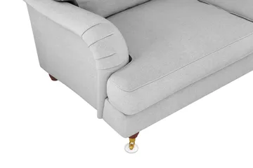 Howard Lyx 6-personers Højrevendt L-formet Hjørnesofa i Stof - Lysegrå - Møbler - Sofaer - Howard sofa