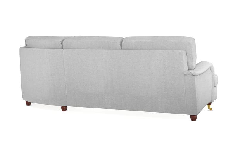 Howard Lyx 6-personers Højrevendt L-formet Hjørnesofa i Stof - Lysegrå - Møbler - Sofaer - Howard sofa