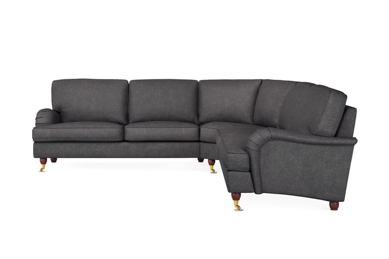 Howard Lyx Hjørnesofa Venstre - Mørkegrå - Howard sofa - Hjørnesofa - Howard hjørnesofa