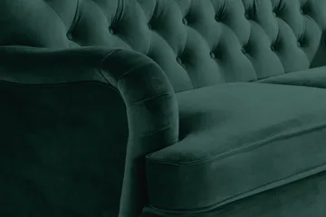 Howard Riviera 2-personers Fløjlssofa - Grøn - Møbler - Sofaer - Howard sofa