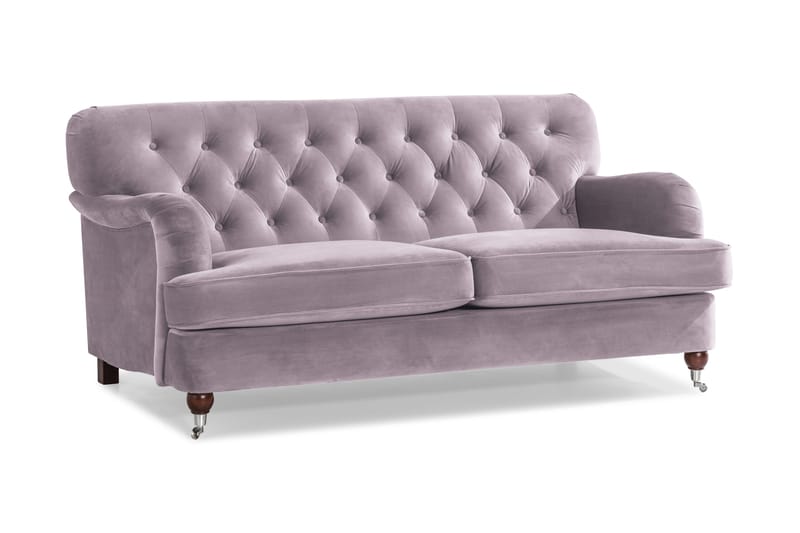 Howard Riviera 2-personers Fløjlssofa - Lilla - Møbler - Sofaer - Howard sofa