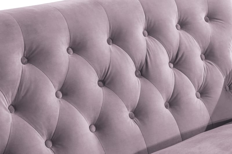 Howard Riviera 2-personers Fløjlssofa - Lilla - Møbler - Sofaer - Howard sofa