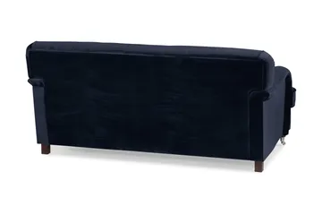 Howard Riviera 2-personers Fløjlssofa - Blå - Møbler - Sofaer - Howard sofa