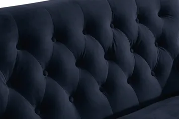 Howard Riviera 2-personers Fløjlssofa - Blå - Møbler - Sofaer - Howard sofa