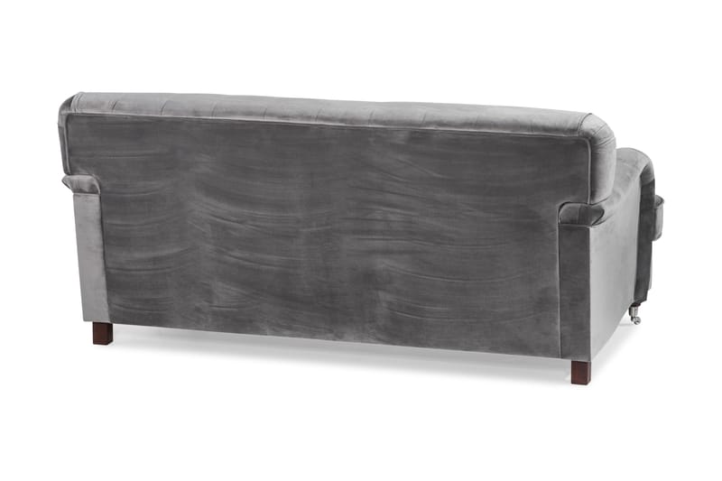 Howard Riviera 2-personers Fløjlssofa - Lysegrå - Møbler - Sofaer - Howard sofa