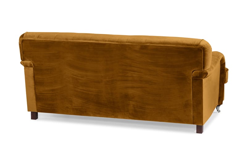 Howard Riviera 2-personers Fløjlssofa - Mørkegul - Møbler - Sofaer - Howard sofa