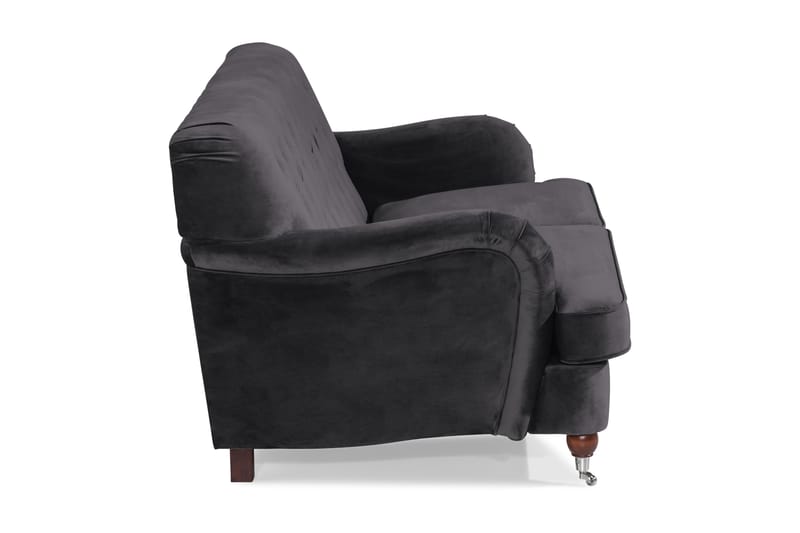 Howard Riviera 2-personers Fløjlssofa - Mørkegrå - Møbler - Sofaer - Howard sofa
