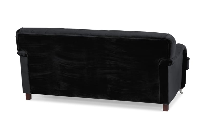 Howard Riviera 2-personers Fløjlssofa - Sort - Møbler - Sofaer - Howard sofa