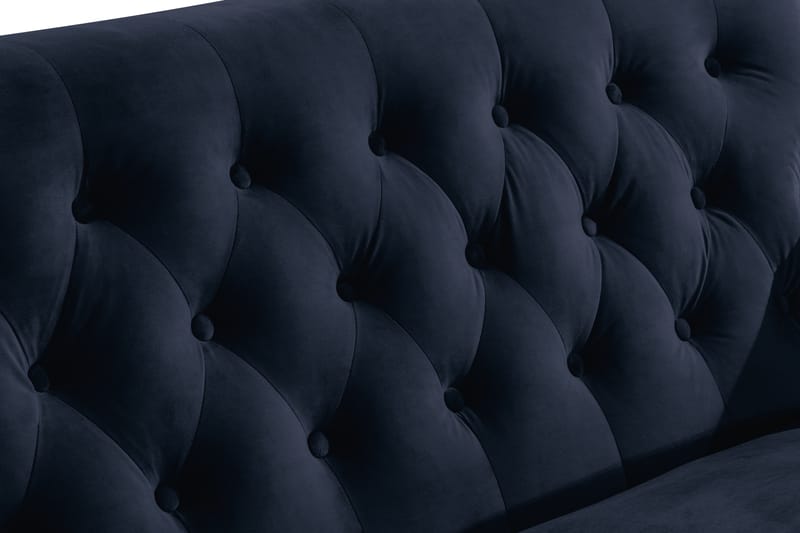 Howard Riviera 2-pers Sofa Velour - Midnatsblå - Howard sofa - Velour sofaer - 2 personers sofa