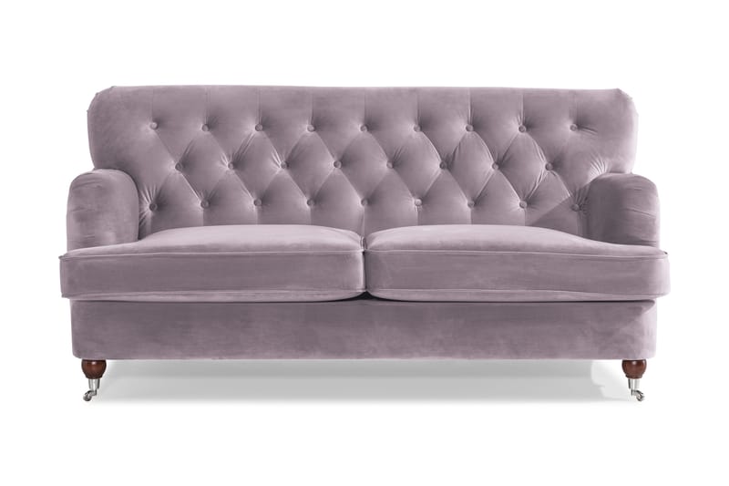 Howard Riviera 2-personers Fløjlssofa - Lilla - Møbler - Sofaer - Howard sofa