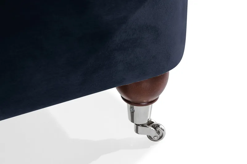 Howard Riviera 2-personers Fløjlssofa - Blå - Møbler - Sofaer - Howard sofa