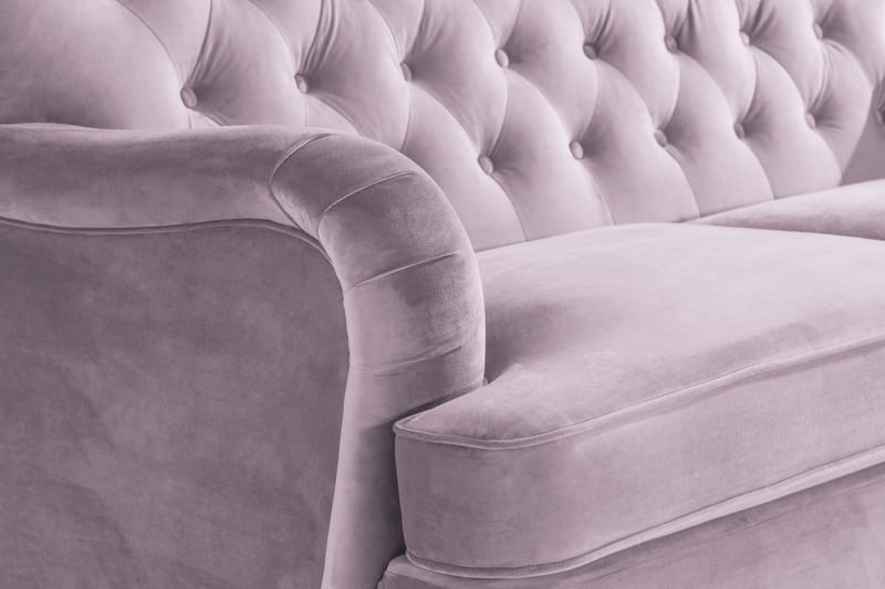 Howard Riviera 2-personers Fløjlssofa - Lilla - Møbler - Sofaer - Howard sofa