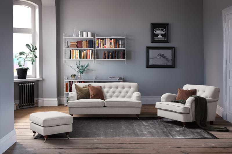 Howard Riviera 3-personers Stofsofa - Lysegrå - Møbler - Sofaer - Howard sofa