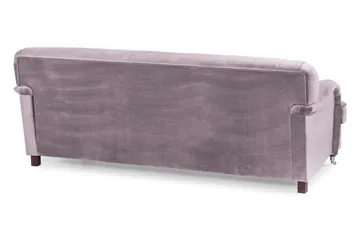 Howard Riviera 3-personers Fløjlssofa - Lilla - Møbler - Sofaer - Howard sofa