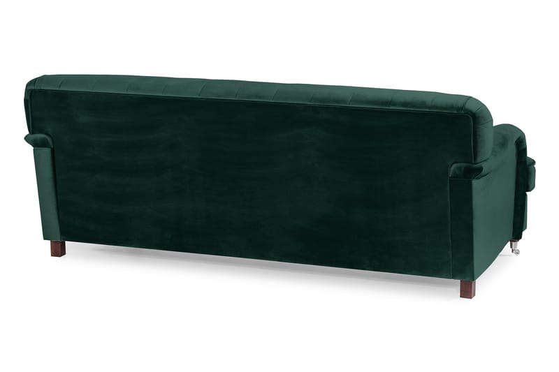 Howard Riviera 3-personers Fløjlssofa - Grøn - Møbler - Sofaer - Howard sofa