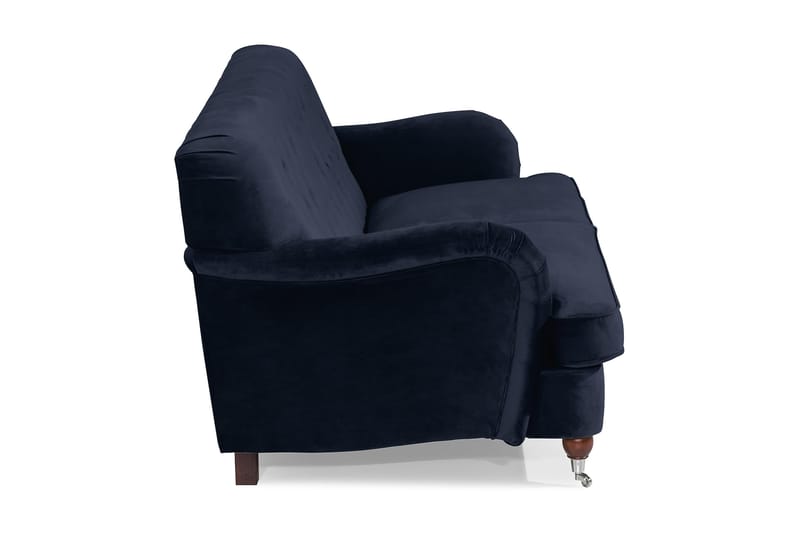 Howard Riviera 3-personers Fløjlssofa - Blå - Møbler - Sofaer - Howard sofa