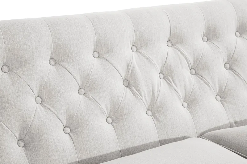 Howard Riviera 3-personers Stofsofa - Lysegrå - Møbler - Sofaer - Howard sofa