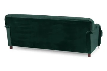 Howard Riviera 3-personers Fløjlssofa - Grøn - Møbler - Sofaer - Howard sofa